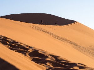 14_Sossusvlei,-Duenenwanderer